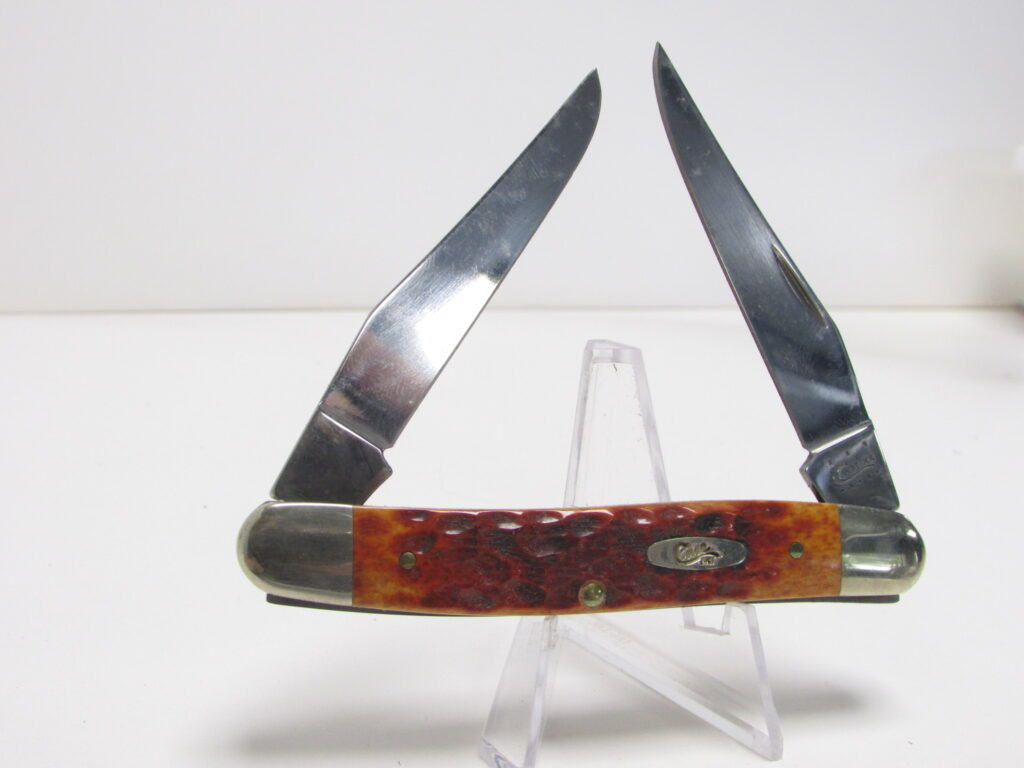 Case XX Chestnut Bone Muskrat - Klassiek 2-Bladig Zakmes