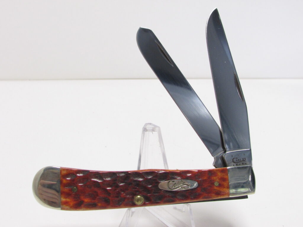 Case Knive XX Chestnut Bone Trapper - Traditioneel 2-Bladig Zakmes